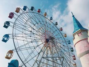 网红情侣摩天轮求婚图,浪漫求婚见证爱情永恒
