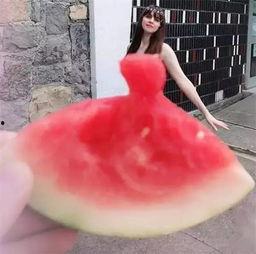 吃瓜裙子,揭秘时尚界的潮流新宠